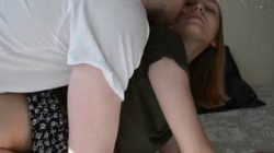 Nastya shoots a sex movie with her boyfriend